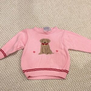 Little English 2T Puppy Sweater